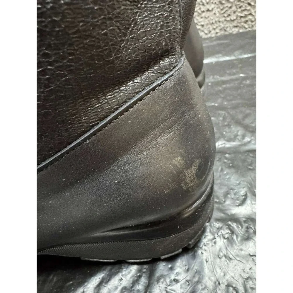 Toe Warmers Shield Leather Fur-Lined Waterproof Boots Black Womens Size‎ 11M US